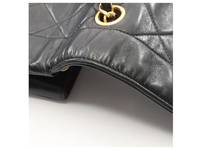 Borsa a tracolla Chanel Matelassé Diana Flap Nero - vista 10