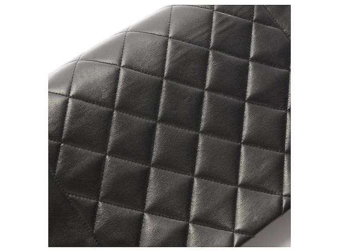 Borsa a tracolla Chanel Matelassé Diana Flap Nero - vista 12
