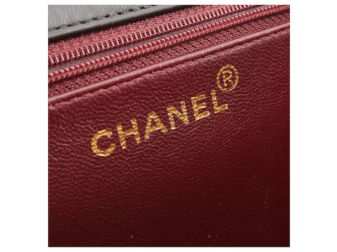 Borsa Chanel Matelassé con patta completa Nero - vista 4