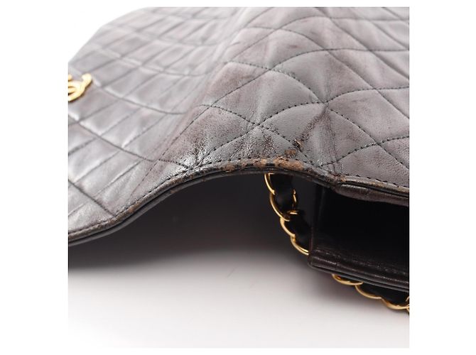 Borsa Chanel Matelassé con patta completa Nero - vista 6