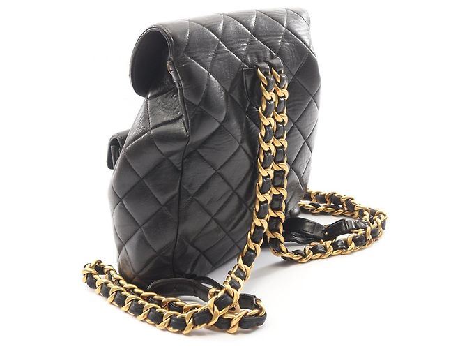 Zaino/Borsa Chanel Matelassé Nero - vista 2