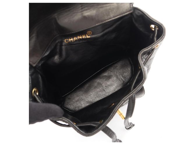 Zaino/Borsa Chanel Matelassé Nero - vista 3