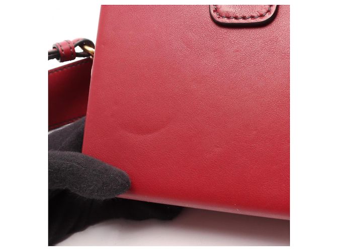 Borsa a tracolla Christian Dior Dior Addict Small Box Rosso - vista 10