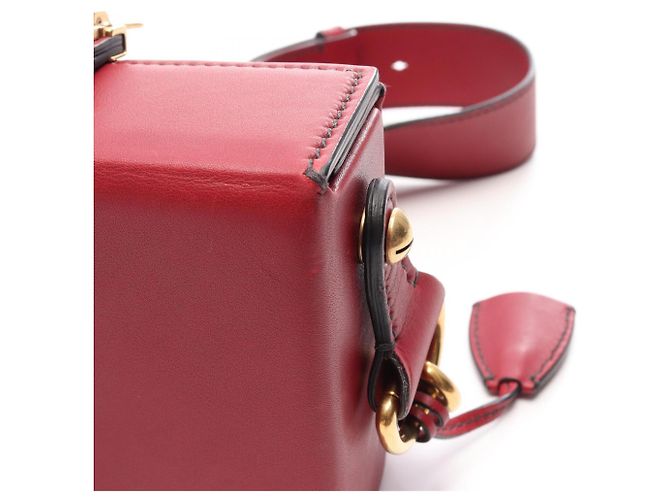 Borsa a tracolla Christian Dior Dior Addict Small Box Rosso - vista 11