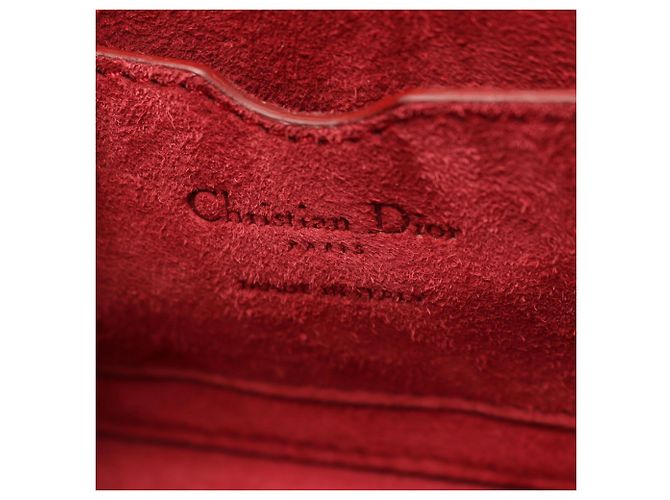 Borsa a tracolla Christian Dior Dior Addict Small Box Rosso - vista 4