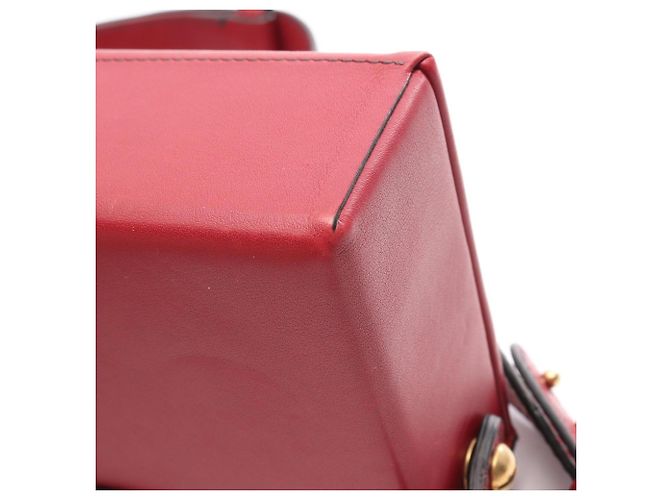 Borsa a tracolla Christian Dior Dior Addict Small Box Rosso - vista 9