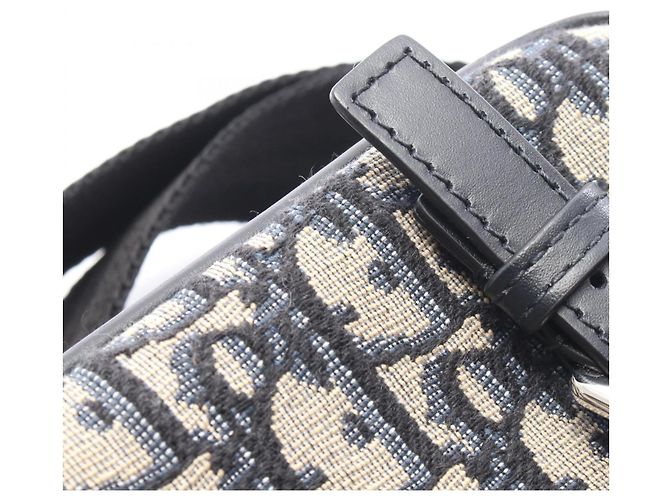 Christian Dior Dior Oblique Kids Messenger Bag Black Beige Navy blue - view 5