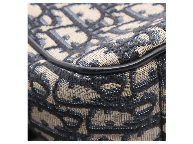 Christian Dior Dior Oblique Kids Messenger Bag Black Beige Navy blue - view 6