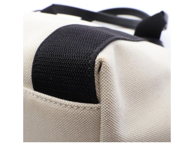 Balenciaga BIARRITZ Medium Tote 2-Way Bag Nero Crudo - vista 7