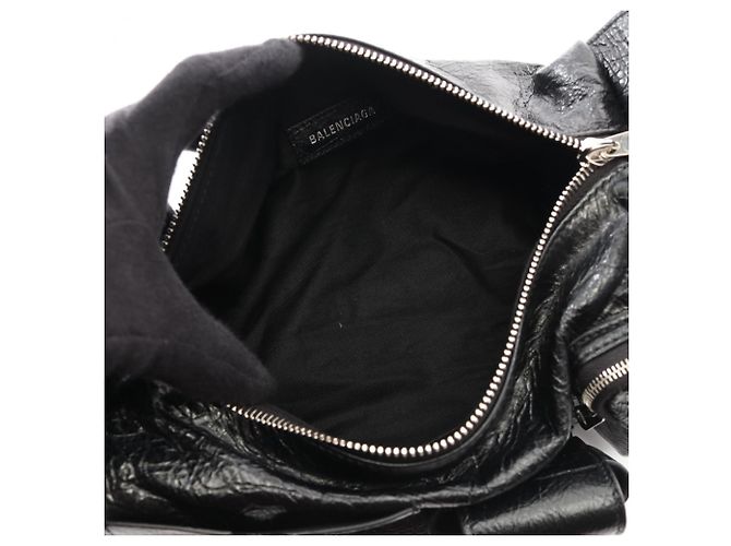 Borsa a tracolla Balenciaga Superbusy Nero - vista 3