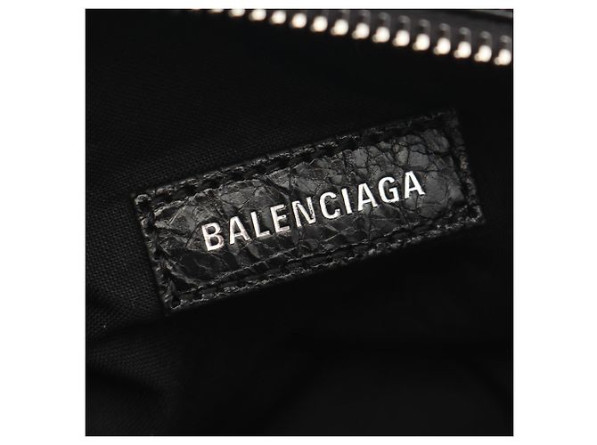 Borsa a tracolla Balenciaga Superbusy Nero - vista 4