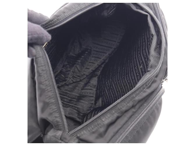 Borsa a tracolla Prada VELA Nero - vista 3