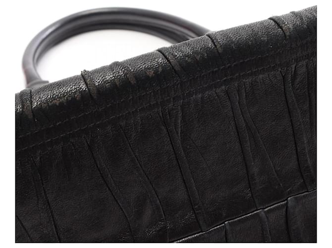 Borsa Tote Prada Gaufre Nero - vista 20