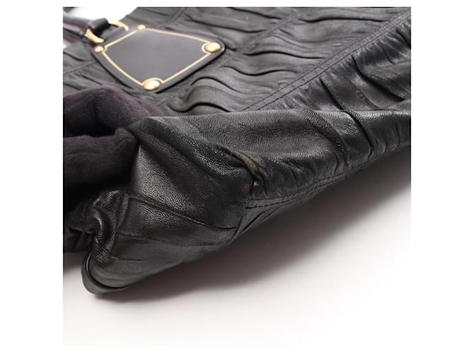 Borsa Tote Prada Gaufre Nero - vista 9
