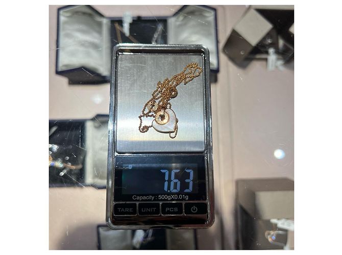 Bulgari Collana con pendente Bvlgari B.zero1 Heart Bianco D'oro - vista 7