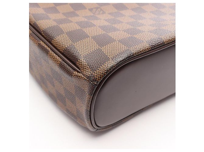 Borsa a mano Louis Vuitton Salia Horizontal Damier Ebene Marrone - vista 6