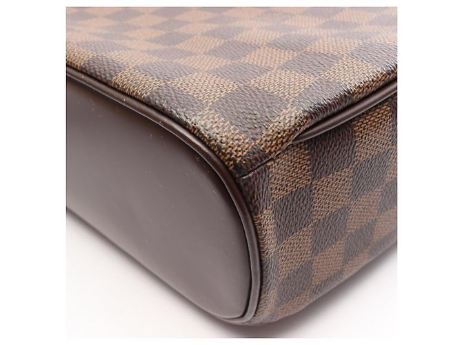 Borsa a mano Louis Vuitton Salia Horizontal Damier Ebene Marrone - vista 7
