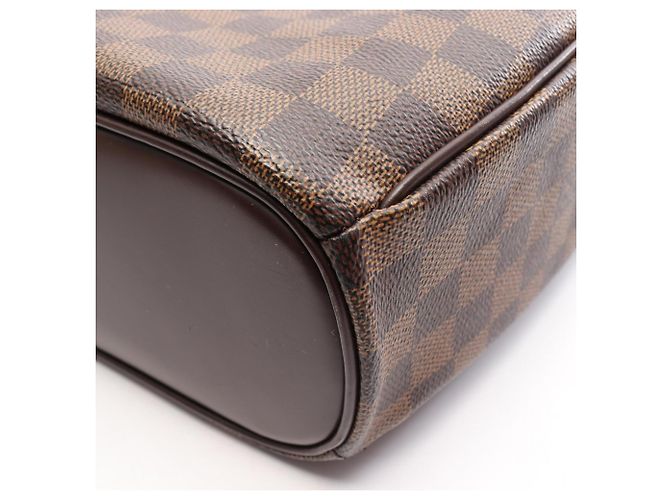 Borsa a mano Louis Vuitton Salia Horizontal Damier Ebene Marrone - vista 8