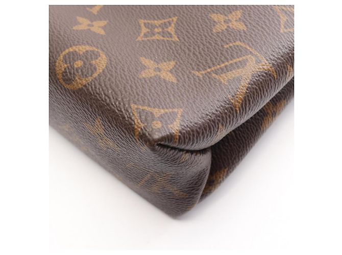 Borsa a tracolla Louis Vuitton Saint Placido Monogram Noir Marrone Nero - vista 13