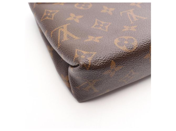 Borsa a tracolla Louis Vuitton Saint Placido Monogram Noir Marrone Nero - vista 14