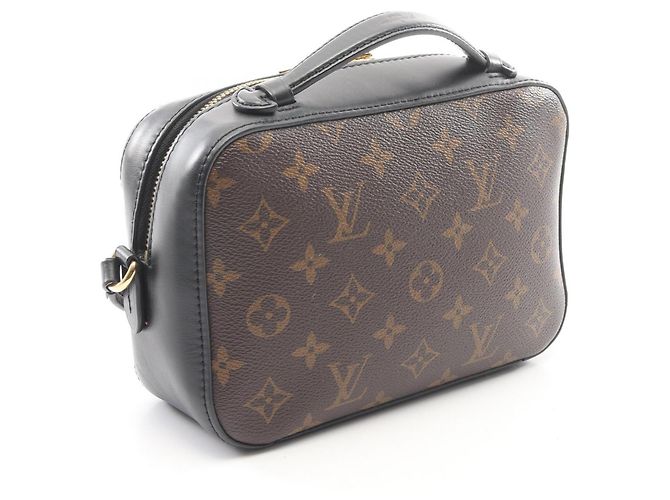 Louis Vuitton Saint-Onge Monogram Noir Shoulder Bag Brown Black - view 2