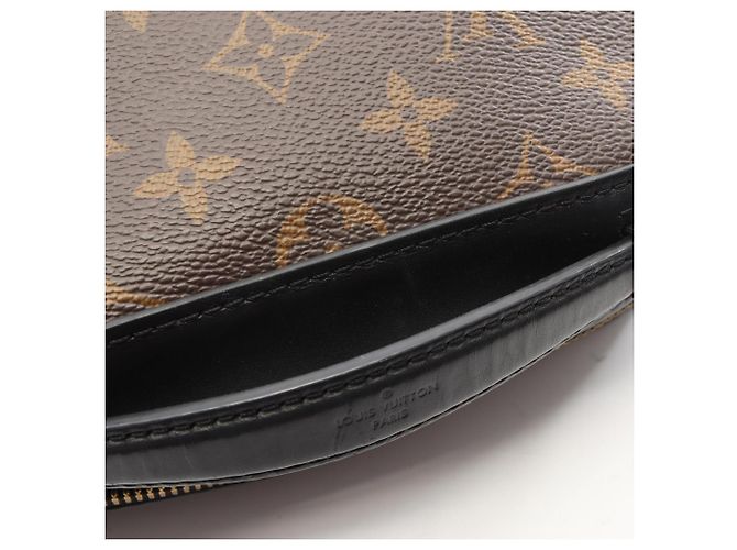 Louis Vuitton Saint-Onge Monogram Noir Shoulder Bag Brown Black - view 7