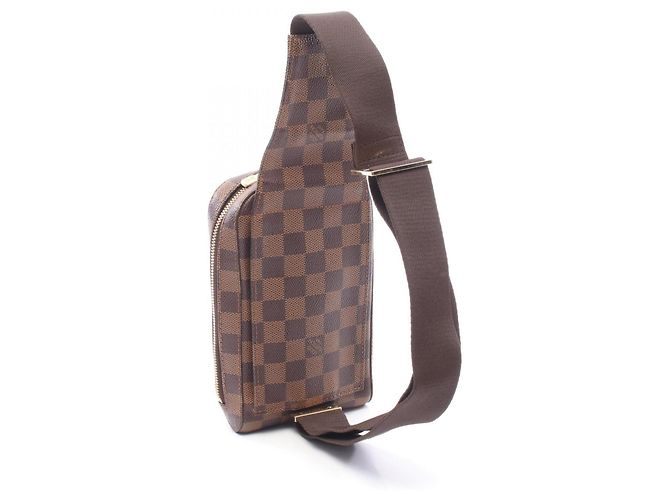 Borsello da vita Louis Vuitton Geronimos Damier Ebene Marrone - vista 2