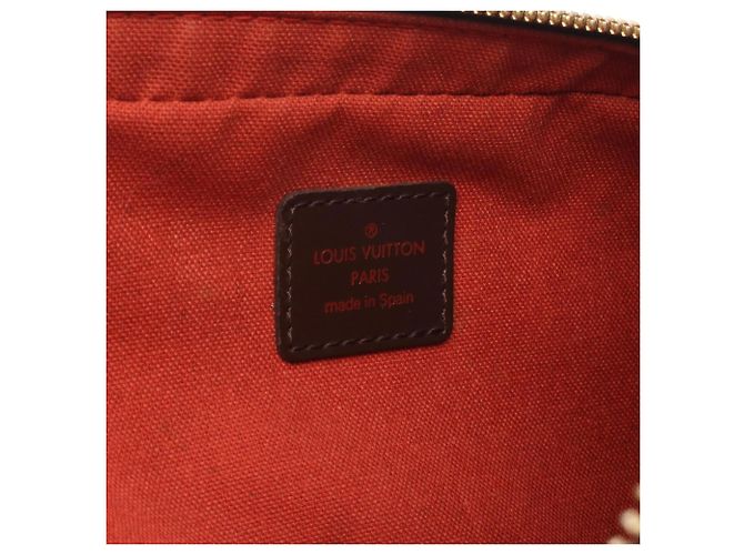 Borsello da vita Louis Vuitton Geronimos Damier Ebene Marrone - vista 4