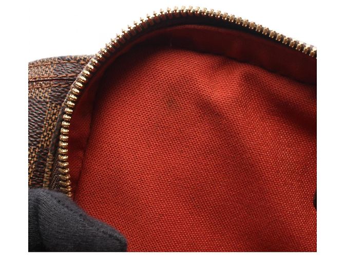 Borsello da vita Louis Vuitton Geronimos Damier Ebene Marrone - vista 6