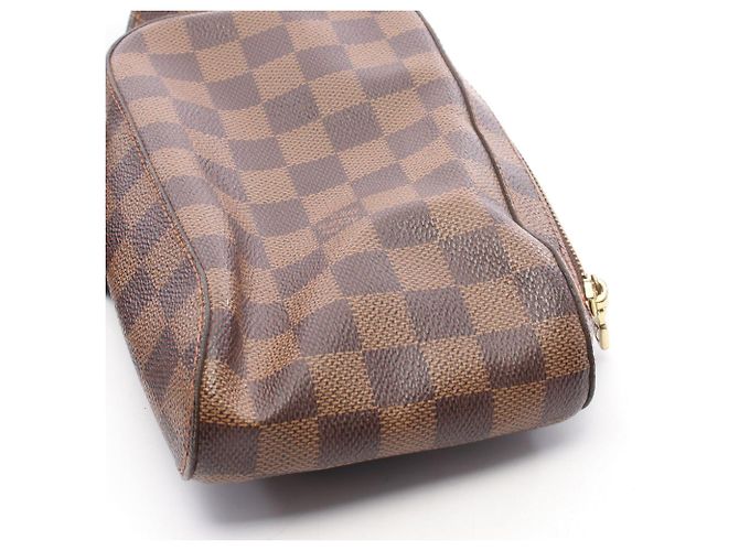 Borsello da vita Louis Vuitton Geronimos Damier Ebene Marrone - vista 7