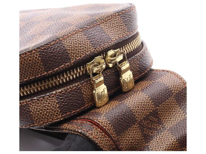 Borsello da vita Louis Vuitton Geronimos Damier Ebene Marrone - vista 8