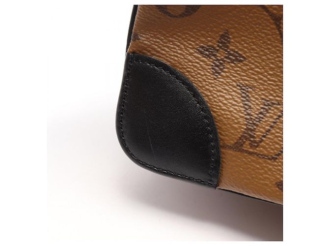 Borsa a mano 2-Way Louis Vuitton City Mall Marrone Nero - vista 10