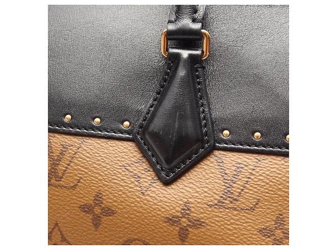Borsa a mano 2-Way Louis Vuitton City Mall Marrone Nero - vista 11