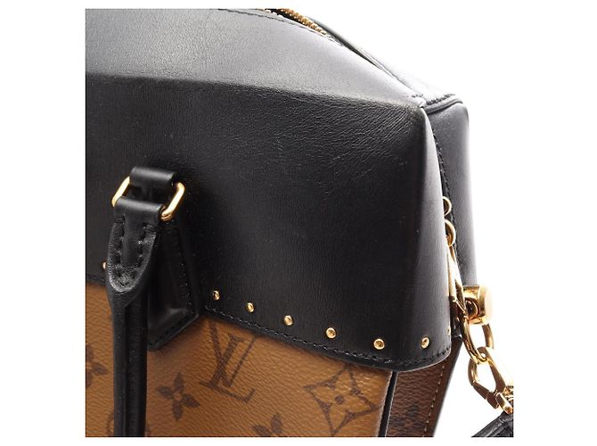 Borsa a mano 2-Way Louis Vuitton City Mall Marrone Nero - vista 9