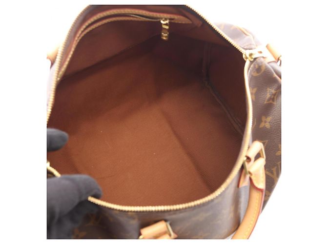 Louis Vuitton Speedy Bandoulière 35 Handtasche Braun - Ansicht 3
