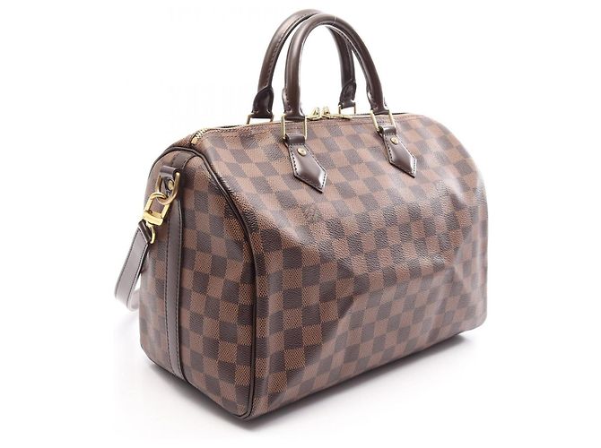 Borsa a mano Louis Vuitton Speedy Bandoulière 30 Marrone - vista 2