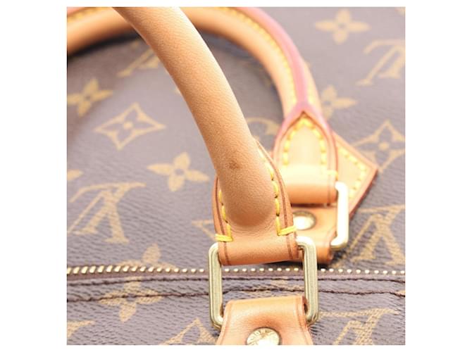 Borsa Louis Vuitton Speedy 40 Monogram Marrone - vista 8