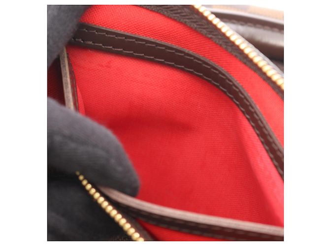 Borsa Louis Vuitton Speedy 30 Damier Ebene Marrone - vista 6