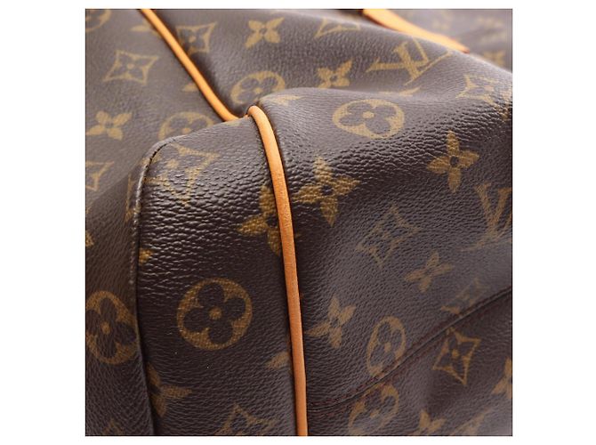 Borsa Tote Louis Vuitton Totally GM Monogram Marrone - vista 6
