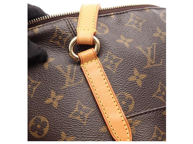 Borsa Tote Louis Vuitton Totally GM Monogram Marrone - vista 8