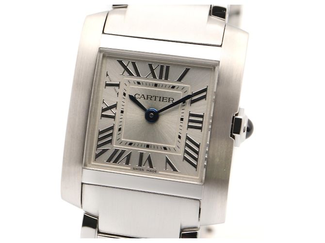Cartier Tank Française SM Uhr - Ansicht 3