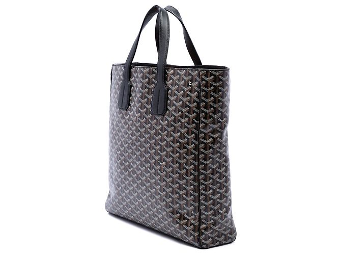 Goyard Black Goyardine Voltaire Nero - vista 2