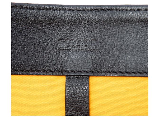 Goyard Black Goyardine Voltaire Nero - vista 5