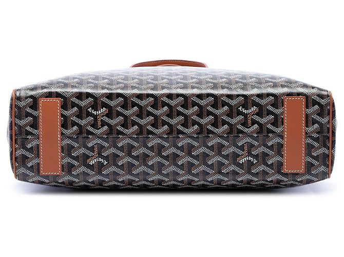 Goyard Black Goyardine Voltaire III Nero - vista 3