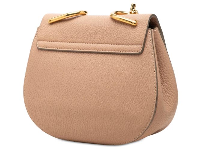 Chloé Mini Borsa a Tracolla Drew in Pelle Rosa - vista 2