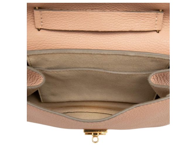 Chloé Mini Borsa a Tracolla Drew in Pelle Rosa - vista 4