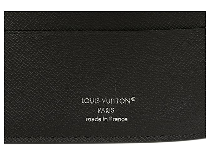 Cartera Louis Vuitton Black Monogram Eclipse Marco Negro - vista 6