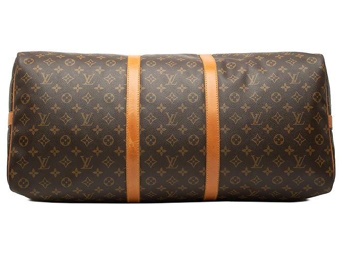 Louis Vuitton Brown Monogram Keepall Bandouliere 60 - view 3
