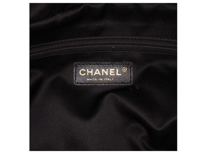 Chanel Black Petite Caviar Timeless Tote Nero - vista 5