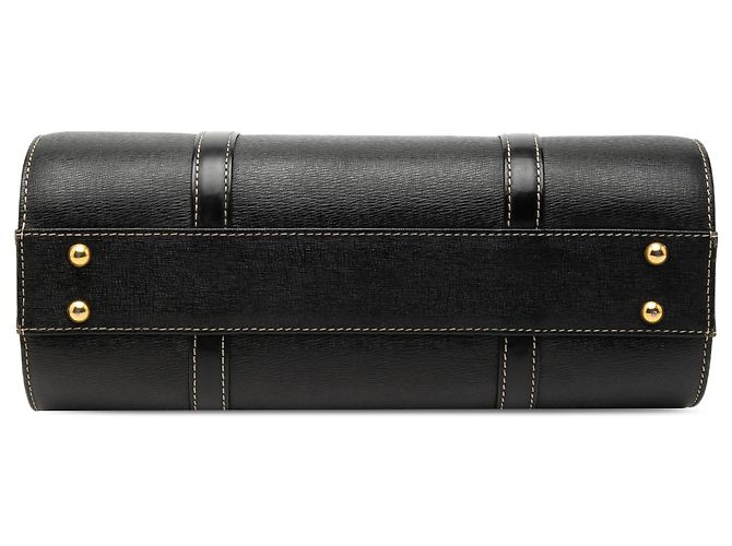 Borsa a mano Burberry in pelle nera Nero - vista 3
